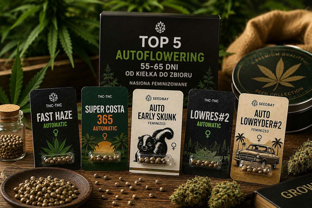 ranking najlepszych szybkich nasion konopi auto kwitnących
